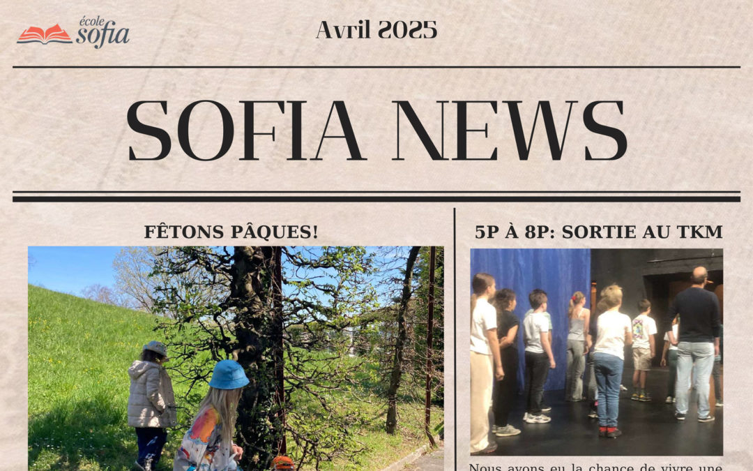 SOFIA NEWS 04 – Avril 2025